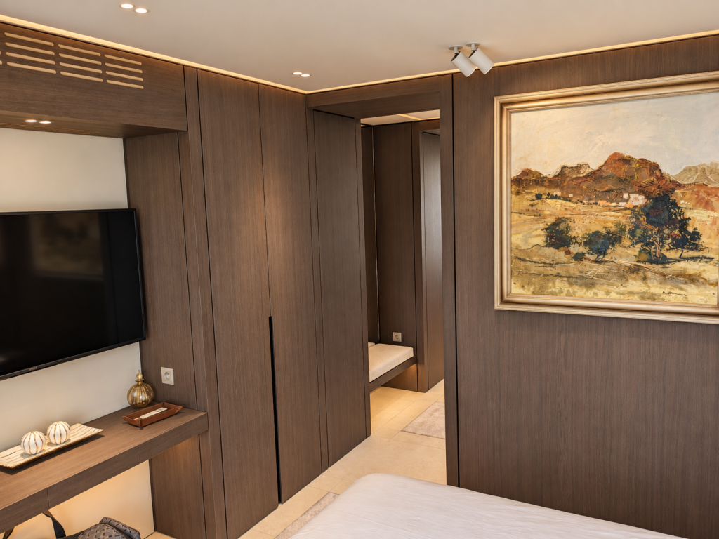 Chambre sur mesure en bois chaleureux